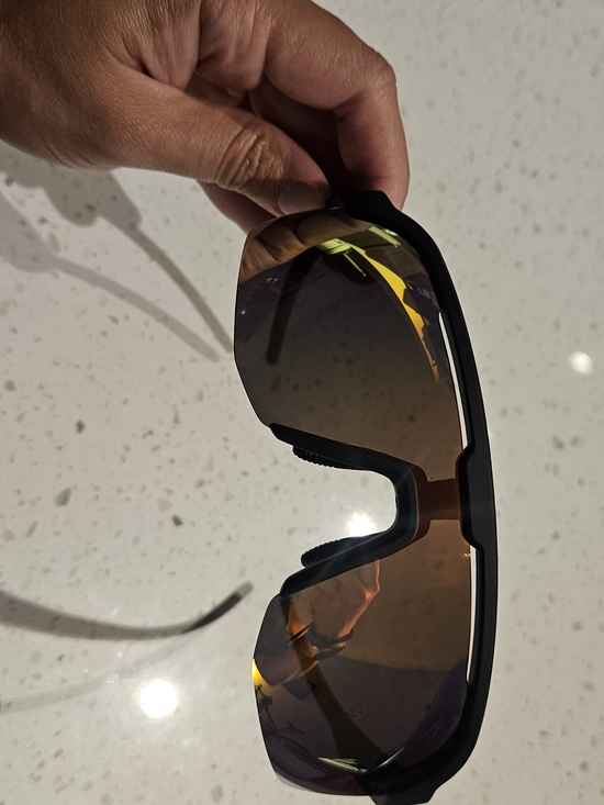 Goodr Bolt G Orange-Gold Sports Sunglasses (Unisex) main image 4